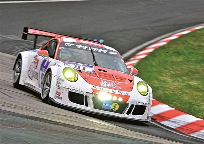 Beim Qualifikationsrennen zum ADAC-Zurich-24-Stunden-Rennen auf dem Nürburgring ging auch der Sinziger Rennfahrer Andreas Ziegler im Manthey-Porsche 911 GT3 Cup-MR (Typ 991) an den Start.Manthey-Racing GmbH