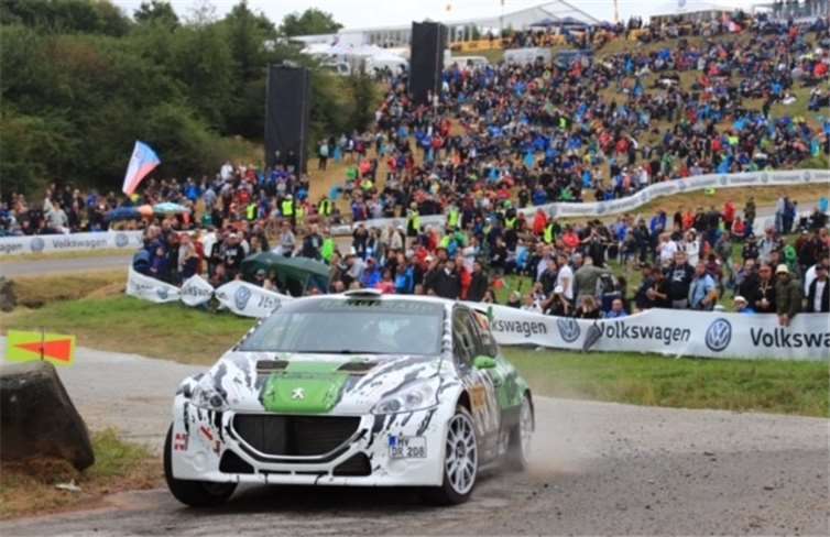 Beim Rallye-WM-Lauf war so richtig was los.privat