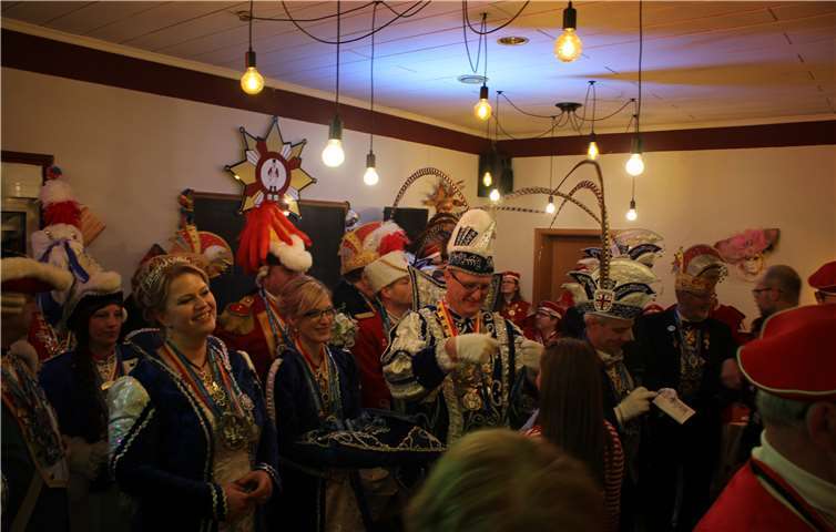 Beim Regimentsball der Südernacher wurden viele Orden und Auszeichnungen verteilt.Foto: privat