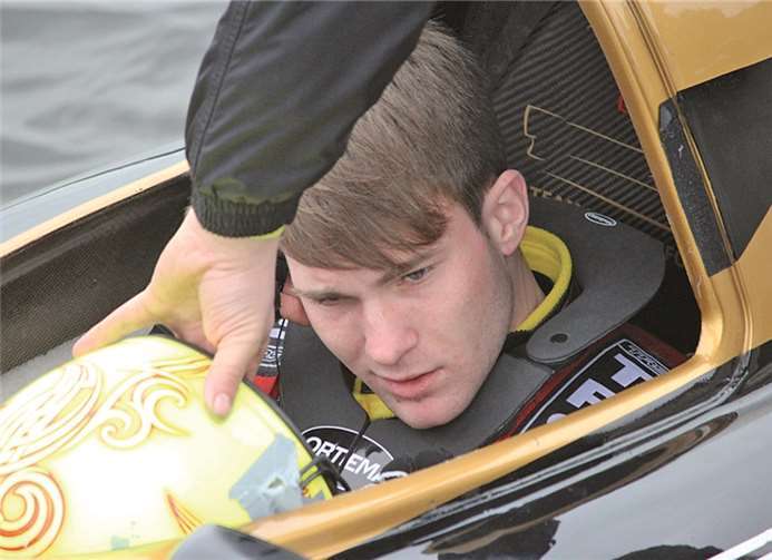 Beim Rennen in Brodenbach können die Fans ihrem Idol Manuel Saueressig ganz nah kommen.Team High Performance
