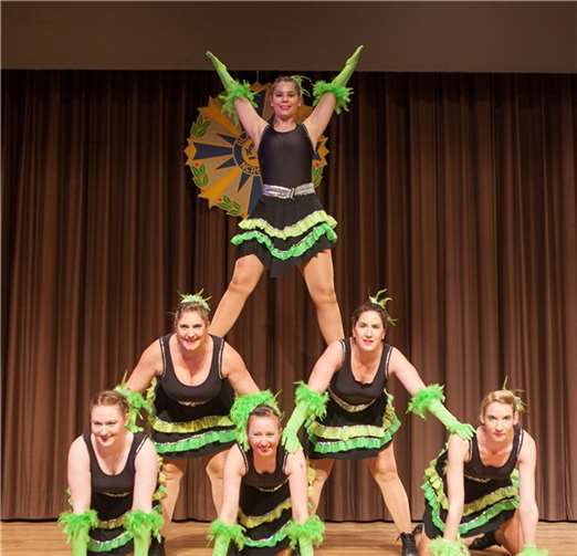 Beim Showtanz- und Männerballetttreffen des NCR Blaugold Rheinbach gab es ein abwechslungsreiches Programm zu sehen.-Jost