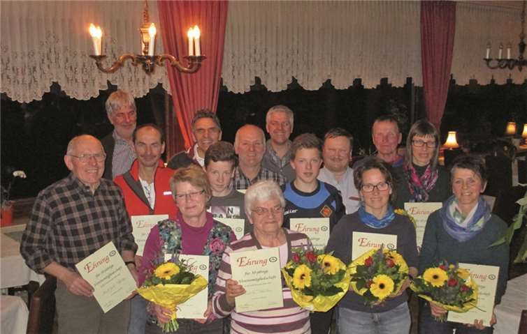 Beim Ski- und Sportclub Hohe Acht standen zahlreiche Ehrungen an. SSC