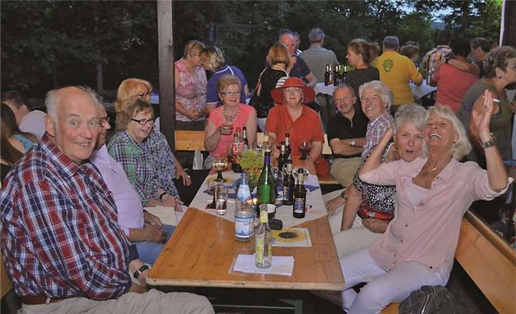 Beim Sommerfest auf dem Kaiserberg kam wieder eine tolle Stimmung auf.
