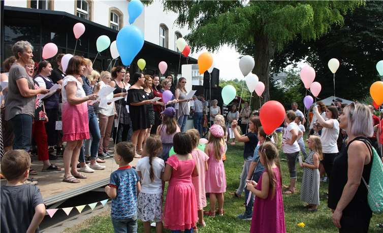 Beim Sommerfest, bei dem auch die Maxis verabschiedet wurden, gab es einige emotionale Momente.