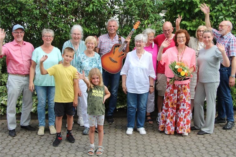 Beim Sommerfest zeigten sich die Gäste in Feierlaune.