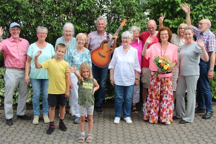 Beim Sommerfest zeigten sich die Gäste in Feierlaune.