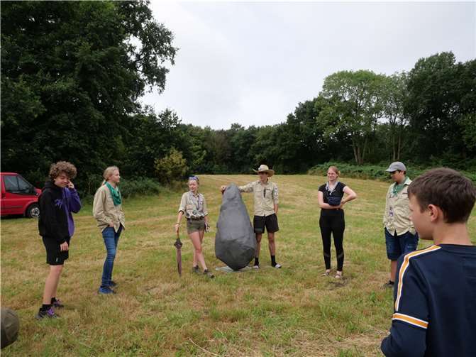 Beim Sommerlager gab es einige Abenteuer in der Welt von Asterix und Obelix zu erleben. Quelle: DPSG Stamm Swabidua Meckenheim