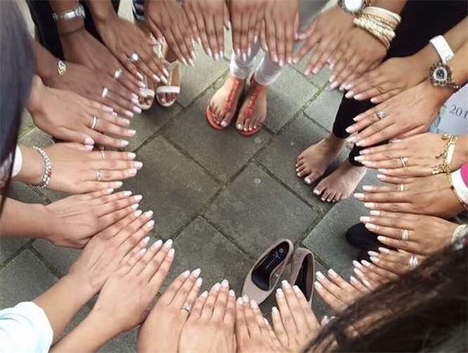 Beim Spendentag geht es vor allem um Nägel. privat