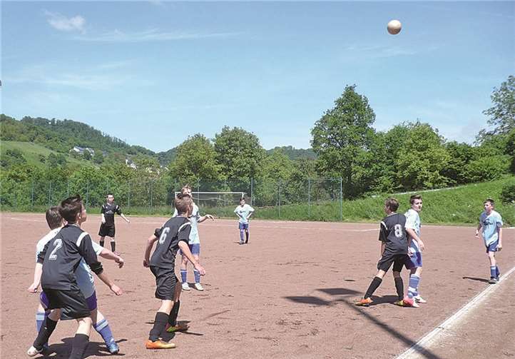 Beim Sportfest des FCB gab es torreiche Partien zu sehen.privat