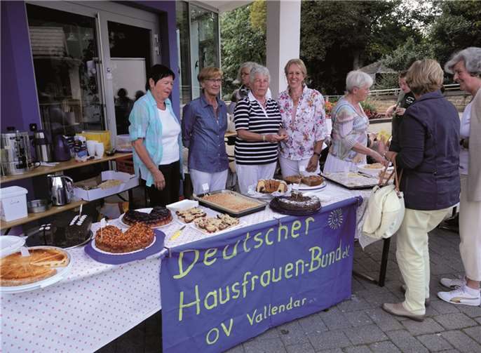 Beim Stadtfest in Vallendar war der Deutsche Hausfrauen-Bund natürlich auch am Start.privat