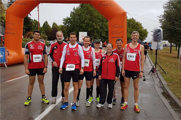 Beim Stadtlauf Polch war das LG-Team über 10.000 und 5.000 Meter am Start.privat