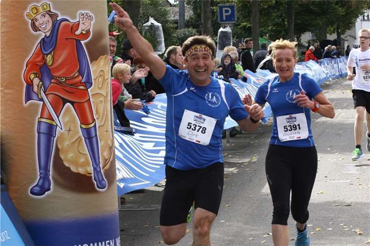 Beim Stadtlauf loteten die Athleten ihre Grenzen aus