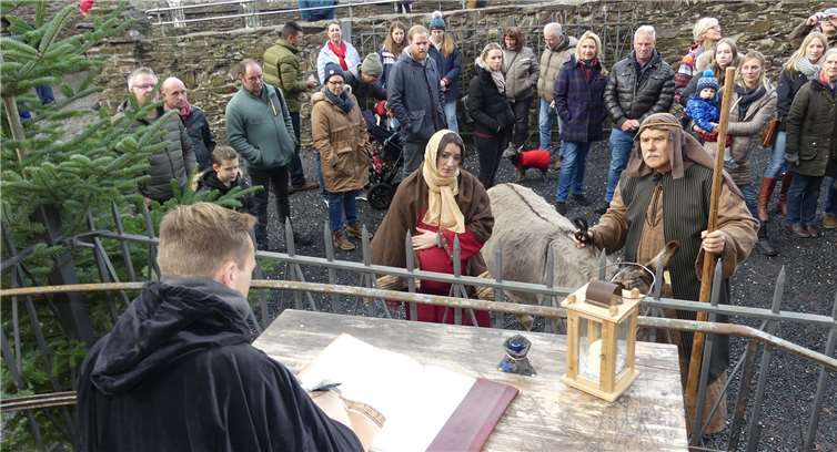 Beim Stadtschreiber von Bethlehem mussten sich die Besucher aus Nazareth registrieren lassen.