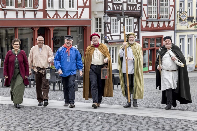 Beim Stadtspaziergang in Hachenburg kann man Geschichte hautnah erleben.