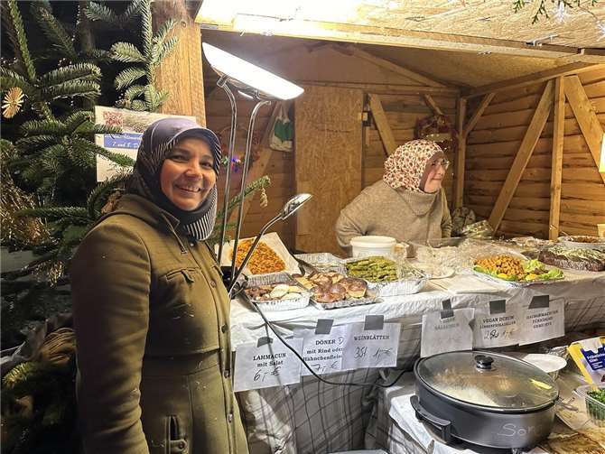 Beim Stand von Merida wurden türkische Köstlichkeiten kredenzt.  Foto:ROB