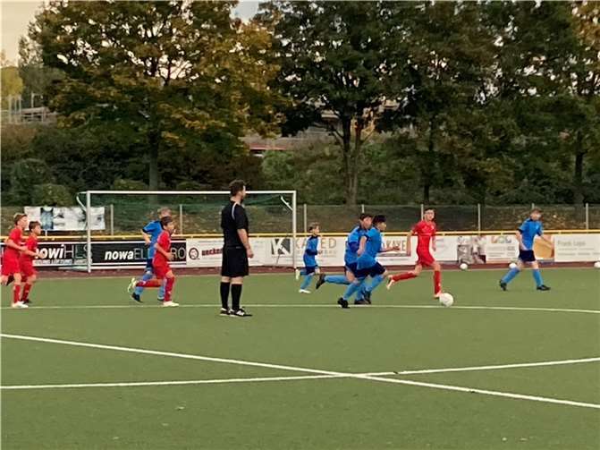 Beim Testspiel gegen Rheinbreitbach schlugen sich die Kicker der JSG tapfer.  Foto: privat