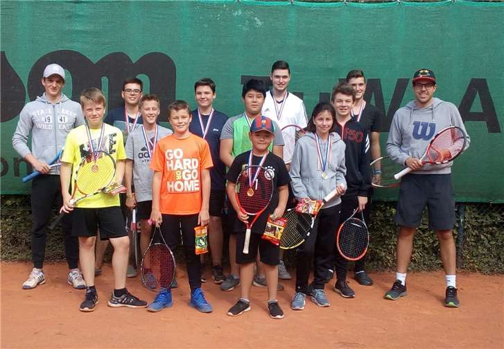 Beim TuWi Adenau wurden die Jugend-Vereinsmeister gekürt.privat