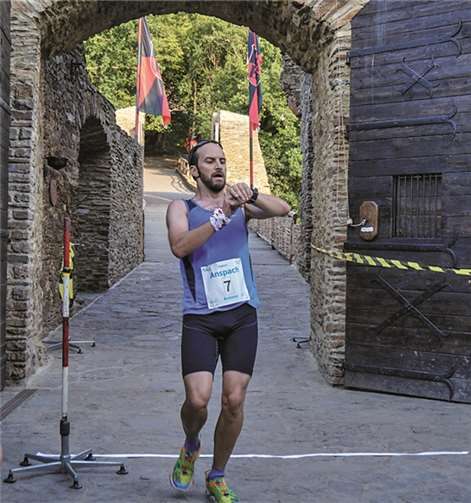 Beim Übertreten der Ziellinie galt oft der erste Blick der Stoppuhr.EP