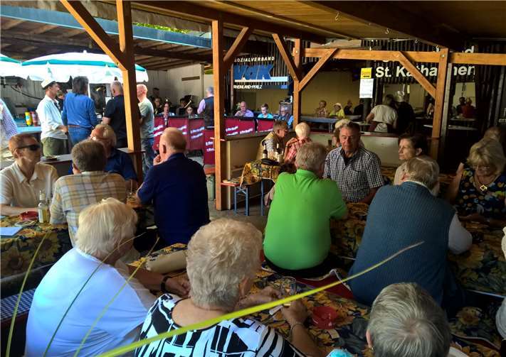 Beim VdK-Grill- und Sommerfest verbrachten Mitglieder, Freunde und Bekannte des VdK einige schöne gemeinsame Stunden. privat