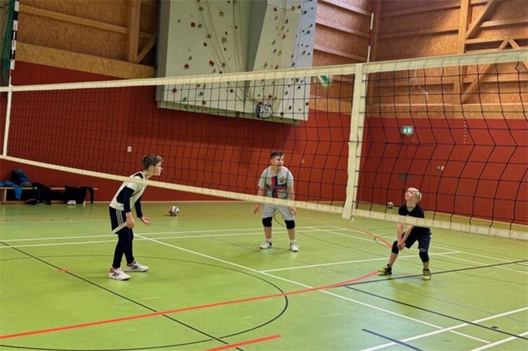 Beim Volleyball-Camp des MSV
