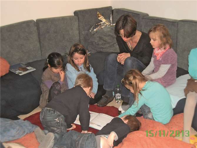 Beim Vorlesetag gab es jede Menge spannender Geschichten zu hören.  Privat