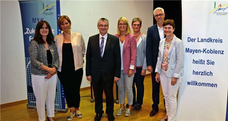 Beim Vortrag „Mein Leben zwischen Karriere, Kind und Krebs – Umgang mit schwierigen Lebenssituationen“.