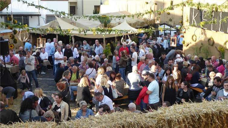 Beim Weinfest in Heimersheim ist gute Laune vorprogrammiert.Foto: privat