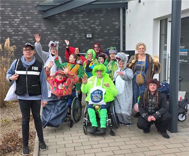 Beim Zug in Bachem.  Foto: Janine Schwall