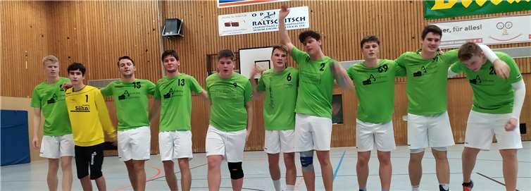 Beim ersten Heimspiel der Rückrunde konnten sich die A-Junioren des TuS Grün-Weiß Mendig über einen nicht unbedingt erwarteten Sieg freuen. Foto: privat