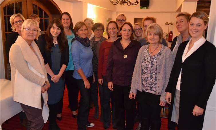 Beim ersten Treffen schon dabei - Swisttaler Unternehmerinnen. WEIGERT