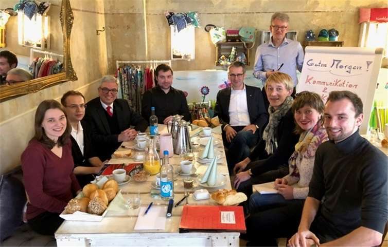 Beim gemeinsamen Frühstück blickte man zufrieden auf die letzten zwei Jahre zurück. Foto: privat