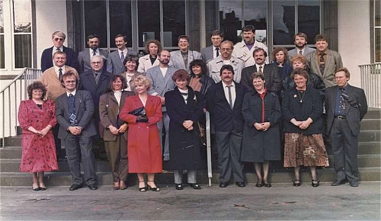 Beim gemeinsamen Treffen wird sich zeigen, wer wen wiedererkennt. privat