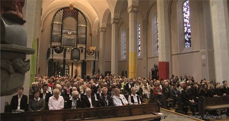 Beim letzten "Evensong" hatten die Chöre viele Zuhörer.Ingo Beller
