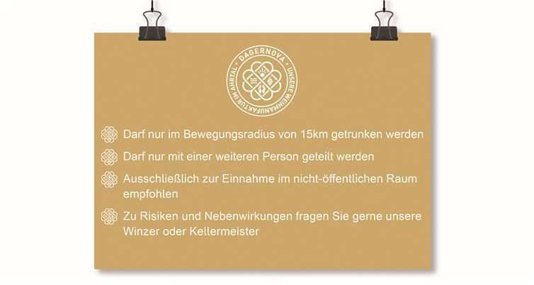 Beim neuen „Lockdown“-Wein sind einge Regeln zu beachten. Quelle: Dagernova