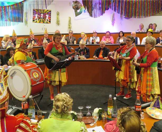 Bekannt für ihren wohlgereimten und wohlklingenden Vortrag: „Die vier Kleevkuurschte“.