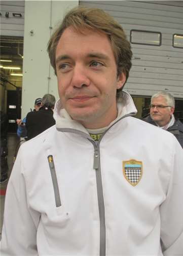 Belgier Frederic Vervish, der mit seinen jungen Jahren schon viel GT -und Formelerfahrung im Rennsport gesammelt hat. privat