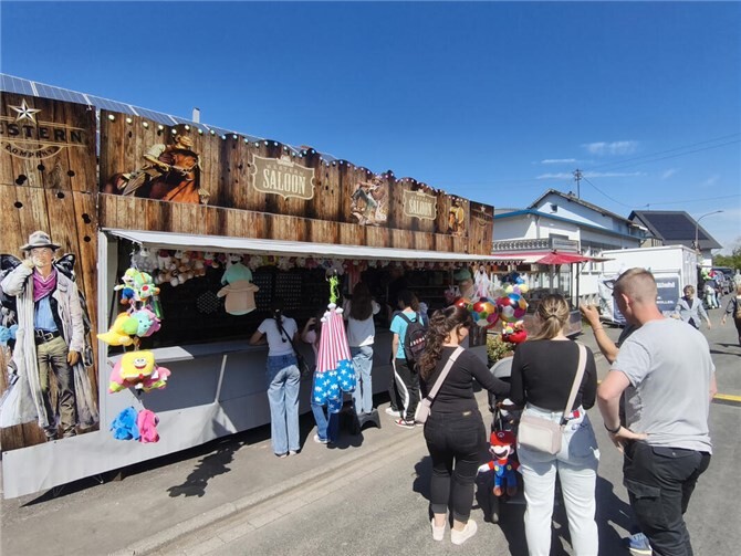 Beliebter Klassiker: die Schießbude.