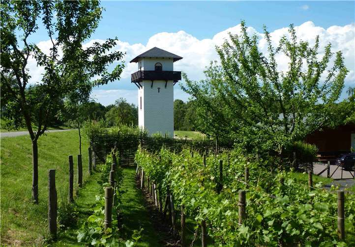Beliebtes Ausflugsziel in der Region: Der Limesturm mit römischem Garten in Hillscheid. Foto: privat