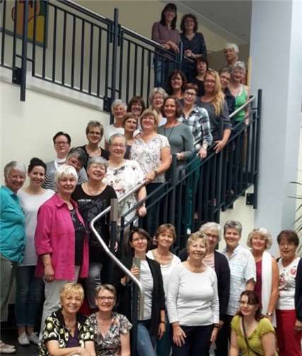 Bella Musica studierte im Prüm Weihnachtslieder ein. privat