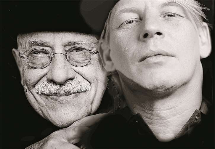 Ben Becker & Giora Feidman spielen zu Ehren von Paul Celan.  Privat