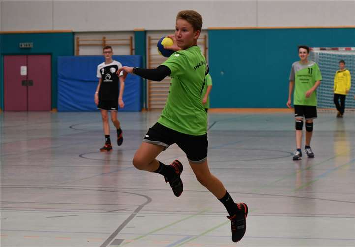 Ben Nürnberg bei einem seiner neun Tore.Foto: privat