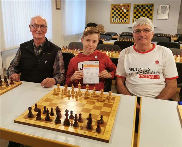 Ben Schüller erreichte gar das Sportabzeichen in Gold. Quelle: Spvgg. Cochem