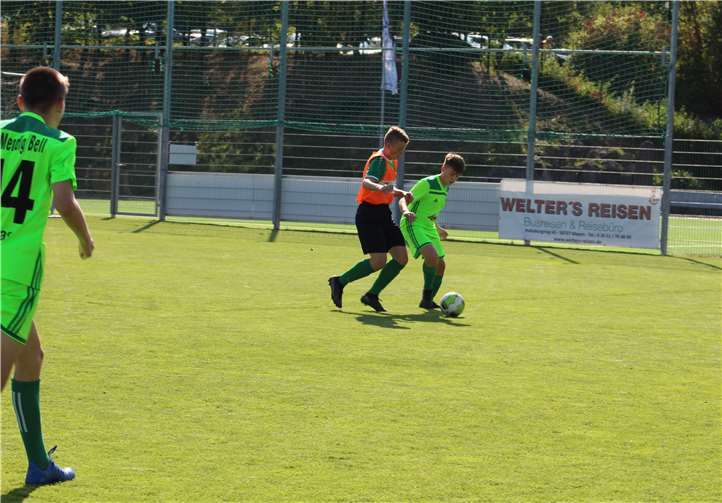 Ben im Angriff gegen JsG Herresbach.Fotos: privat