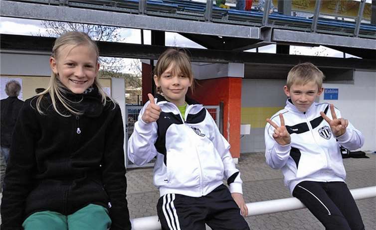 Ben und Nele mit Lea. privat