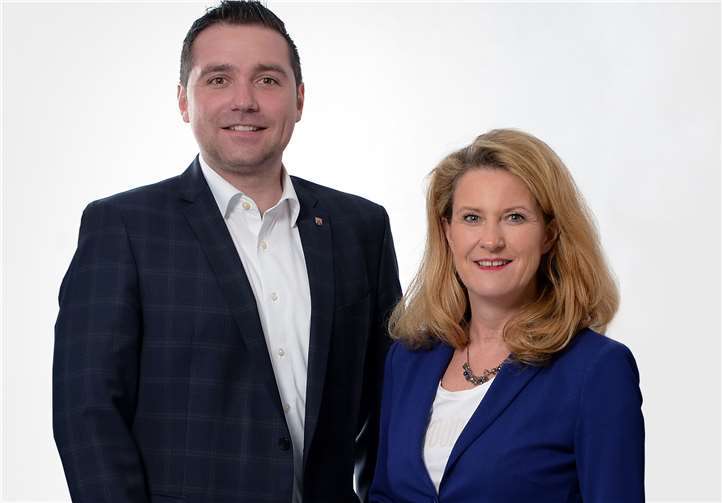 Benedikt Oster und Heike Raab. Foto: privat