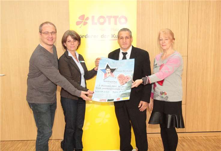 Benefizkonzert Gypsy Christmas zu Gunsten des Volksbundes Deutsche Kriegsgräberfürsorge am 3. Dezember in der Vallendar Stadthalle – gesponsert von Lotto Rheinland-Pfalz. AND