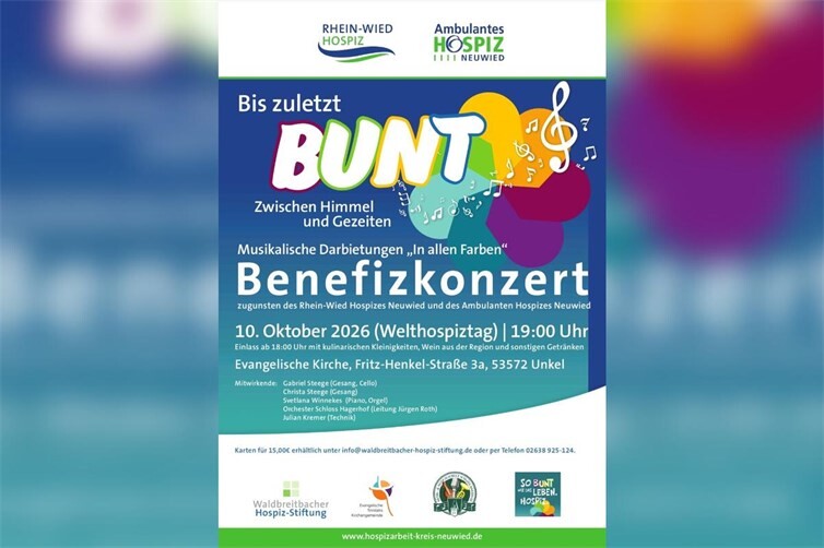 Benefizkonzert zum Welthospiztag