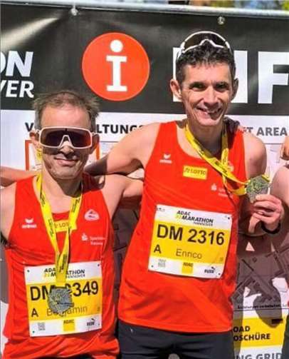 Benjamin Becker und Enrico Benzio. Foto: privat