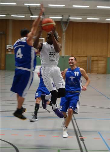 Bennie Miller war oft nur durch ein Foul zu stoppen. Fotos: privat