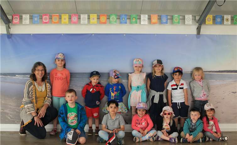 Bereit für neue Abenteuer: die Kinder der Kita Arche Noah.privat